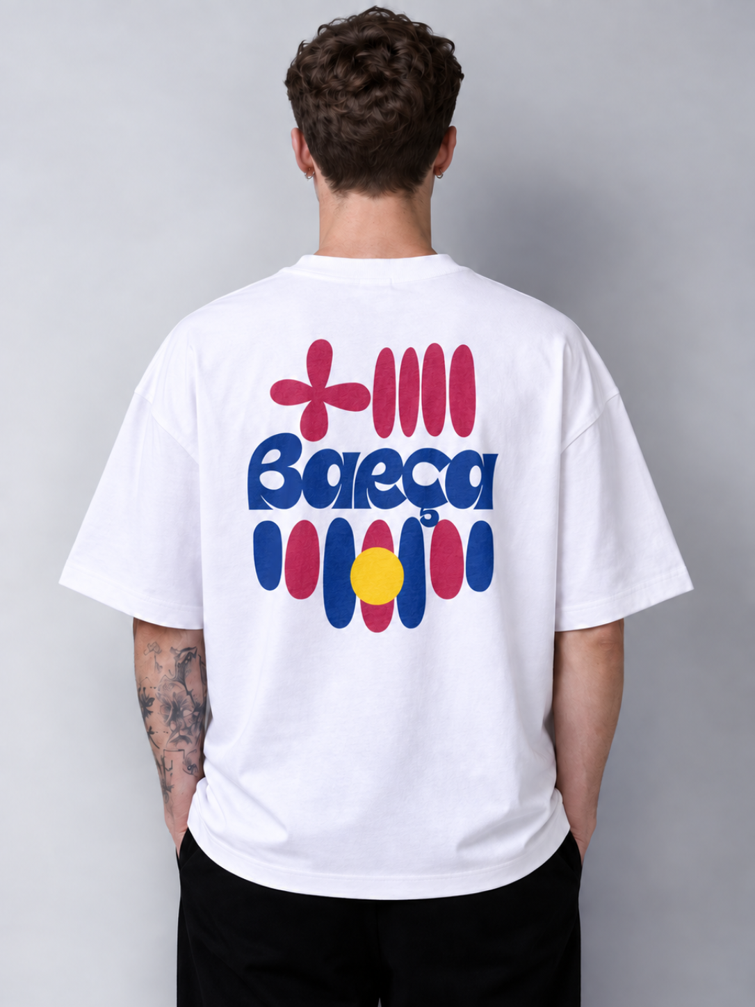 T-shirt Écru Fan Club Barça
